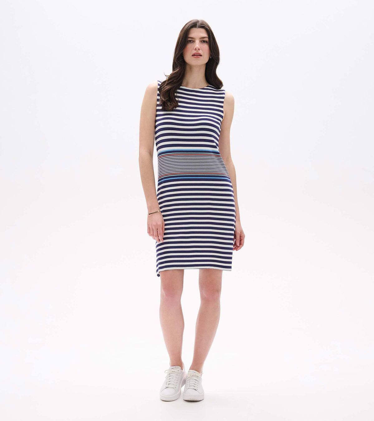 Sofia Dress - Rainfall Stripes - Hatley Women