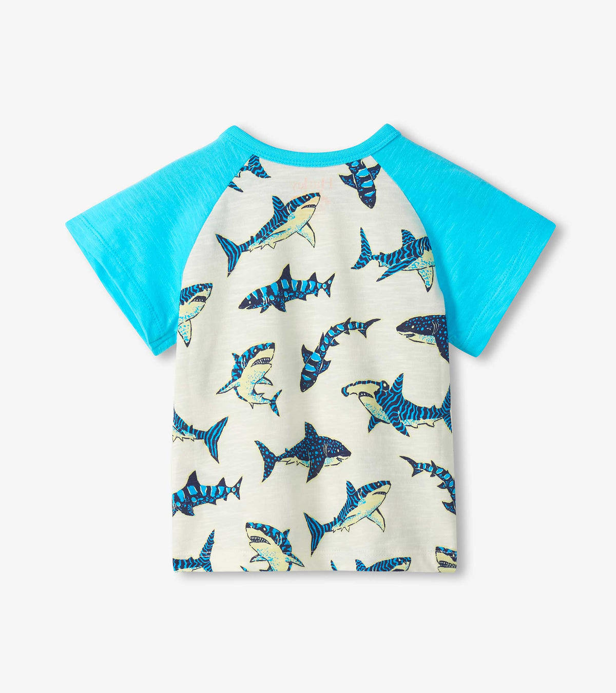 Baby & Toddler Boys Glow in the Dark Sharks Raglan T-Shirt - Hatley Baby & Toddler