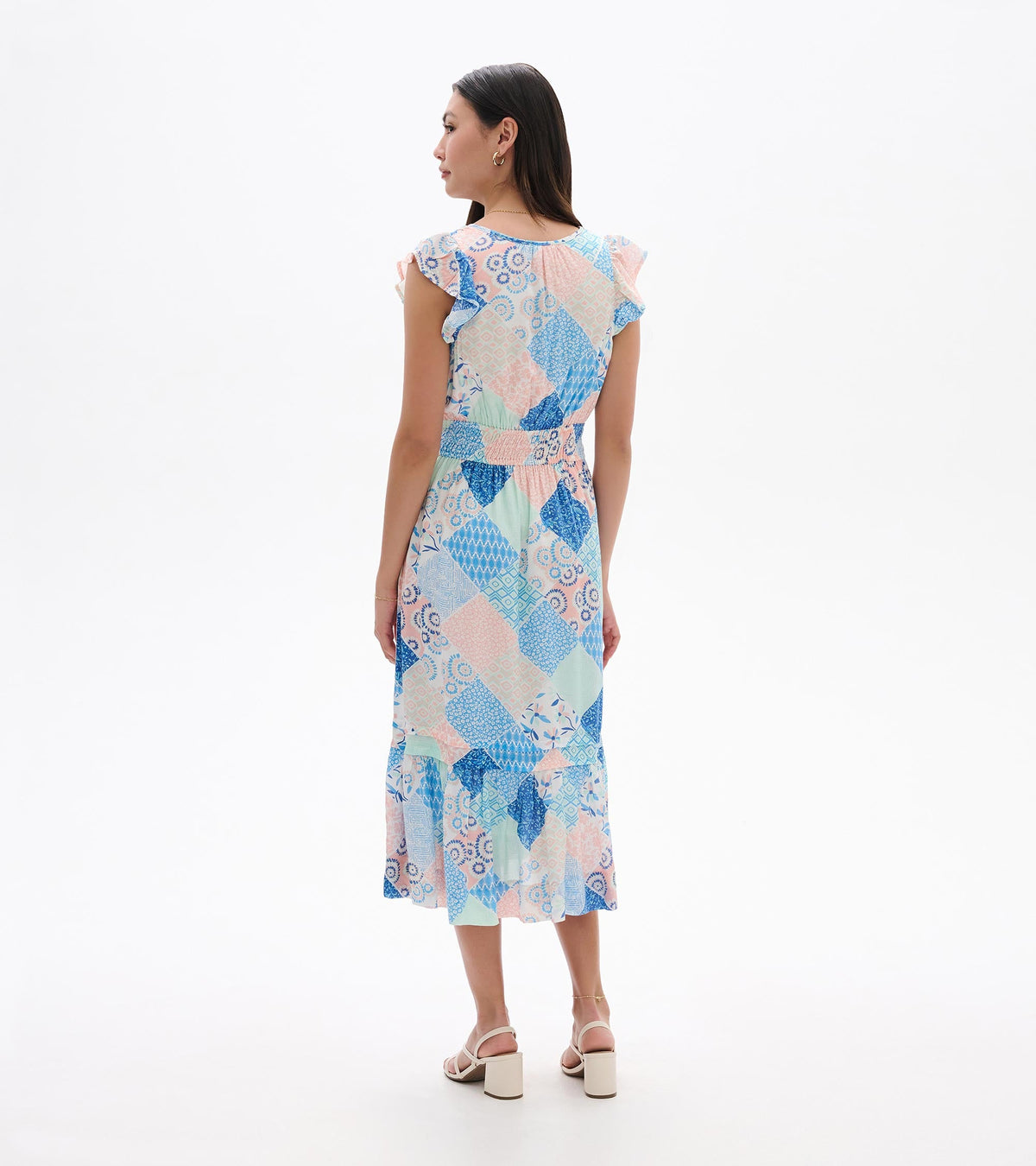 Fiona Dress - Mixed Match Patches - Hatley Women