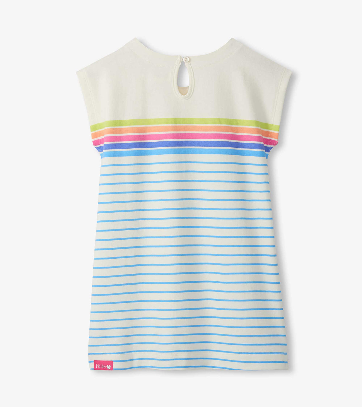 Girls Rainbow Stripe Slouchy Dress - Hatley Girls