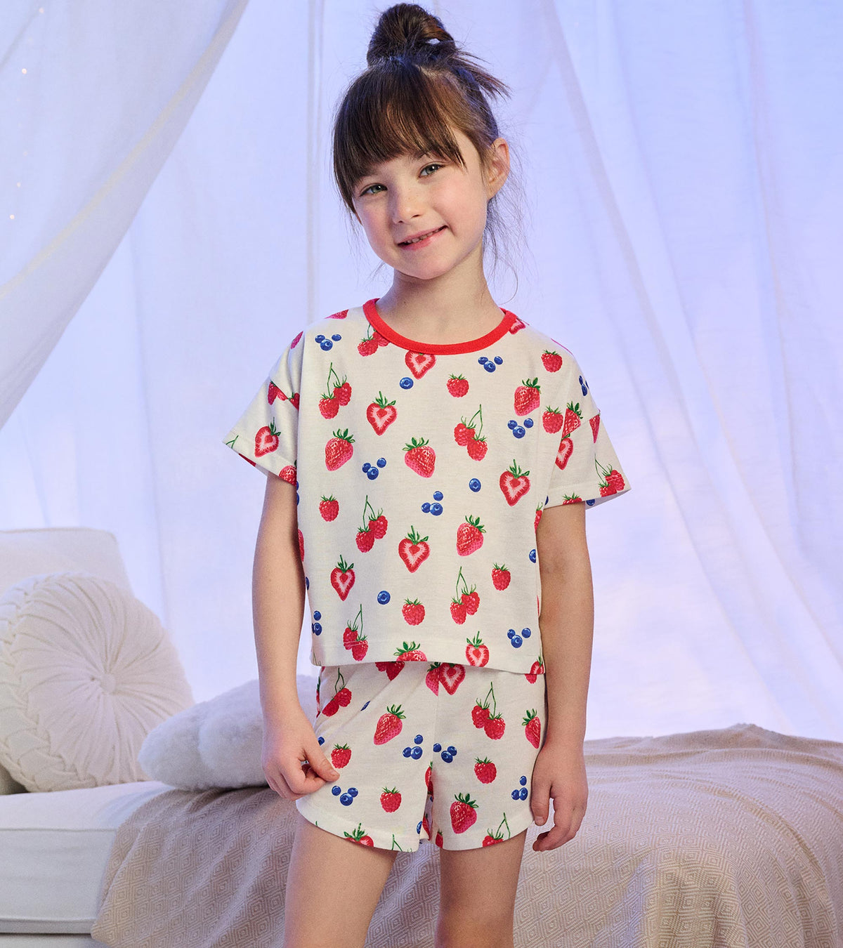 Girls Summer Berries Short Sleep Set - Hatley Girls