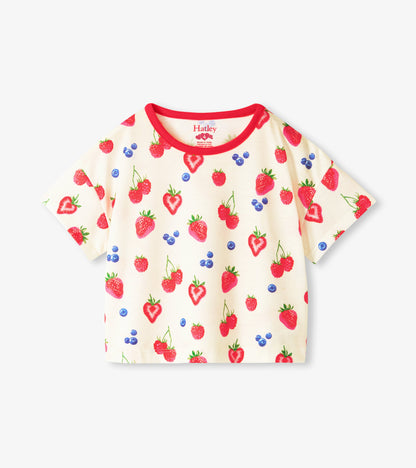Girls Summer Berries Short Sleep Set - Hatley Girls