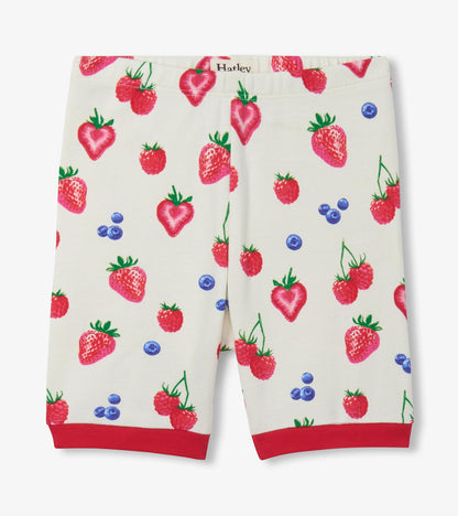 Girls Summer Berries Cotton Short Pajama Set - Hatley Girls