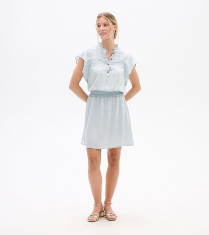 Ava Dress - Soft Blue Wash - Hatley Women