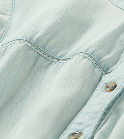 Ava Dress - Soft Blue Wash - Hatley Women