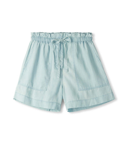 Laguna Shorts - Soft Blue Wash - Hatley Women