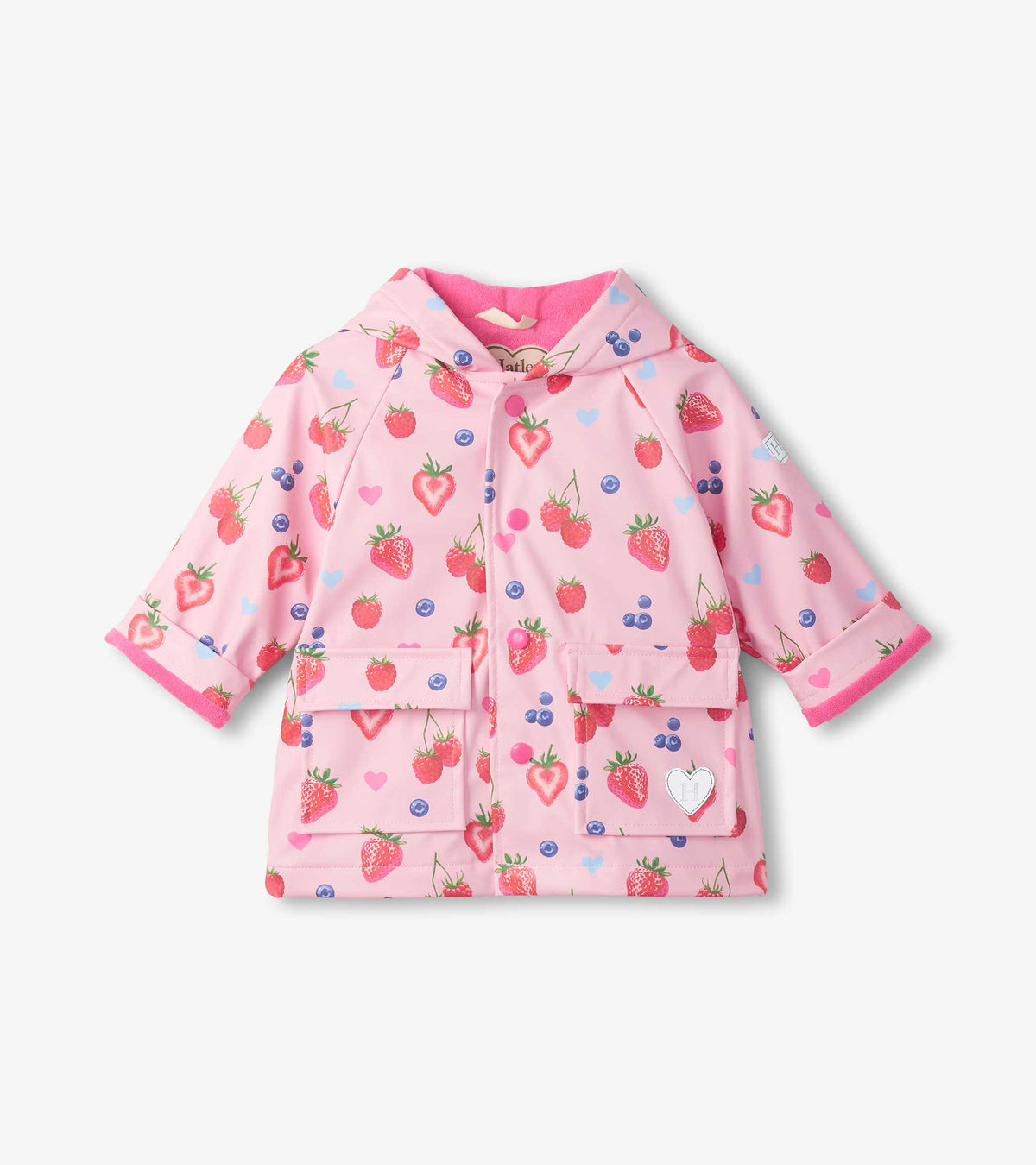 Baby & Toddler Girls Summer Berries Button-Up Rain Jacket - Hatley Baby & Toddler