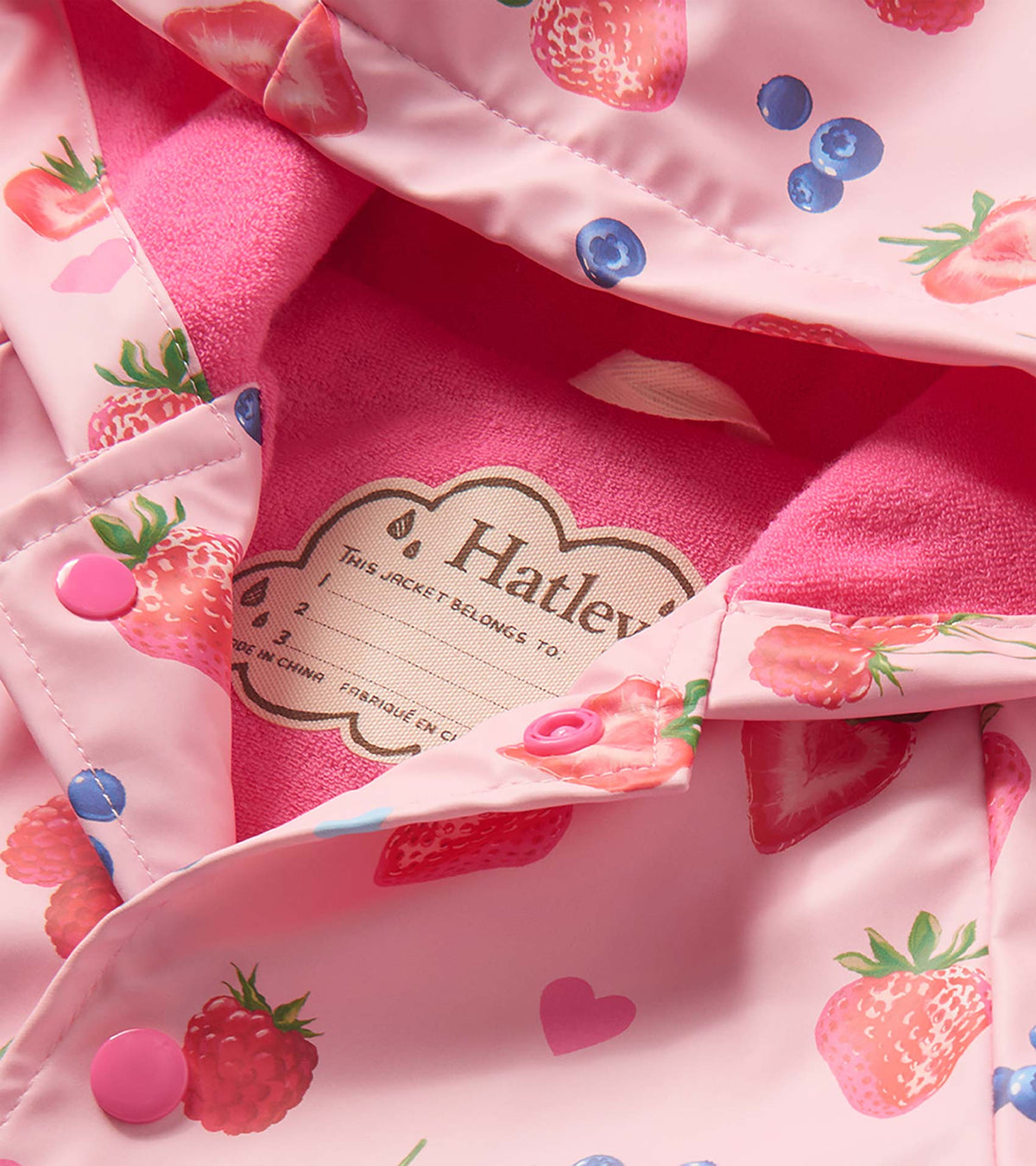 Baby & Toddler Girls Summer Berries Button-Up Rain Jacket - Hatley Baby & Toddler