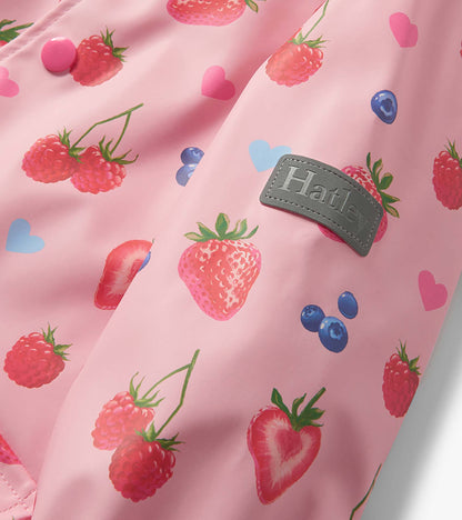 Baby & Toddler Girls Summer Berries Button-Up Rain Jacket - Hatley Baby & Toddler