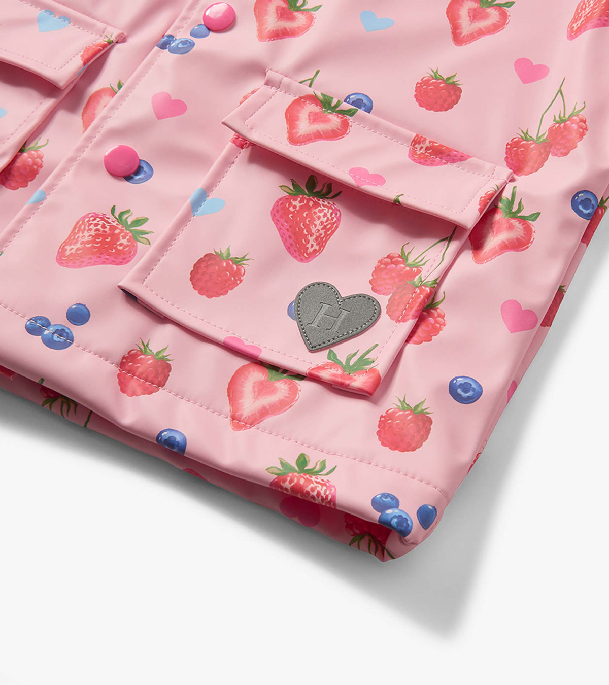 Baby & Toddler Girls Summer Berries Button-Up Rain Jacket - Hatley Baby & Toddler