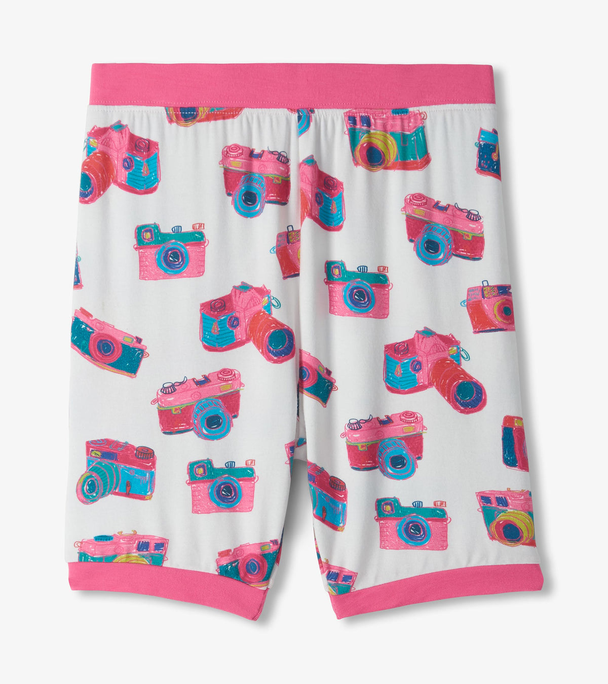 Girls Sketchy Cameras Bamboo Short Pajama Set - Hatley Girls