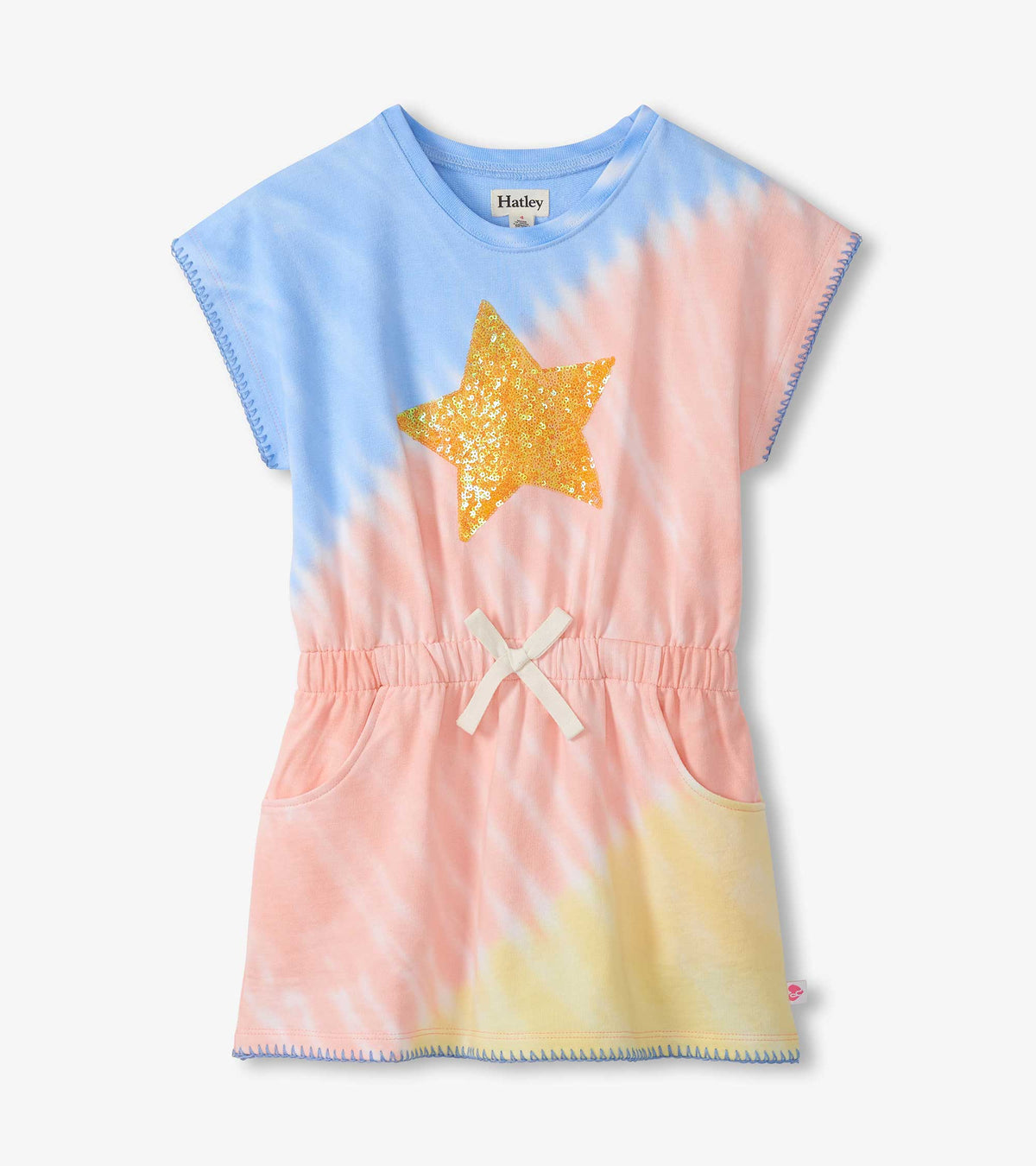Girls Star Ombre Pull-On Dress - Hatley Girls