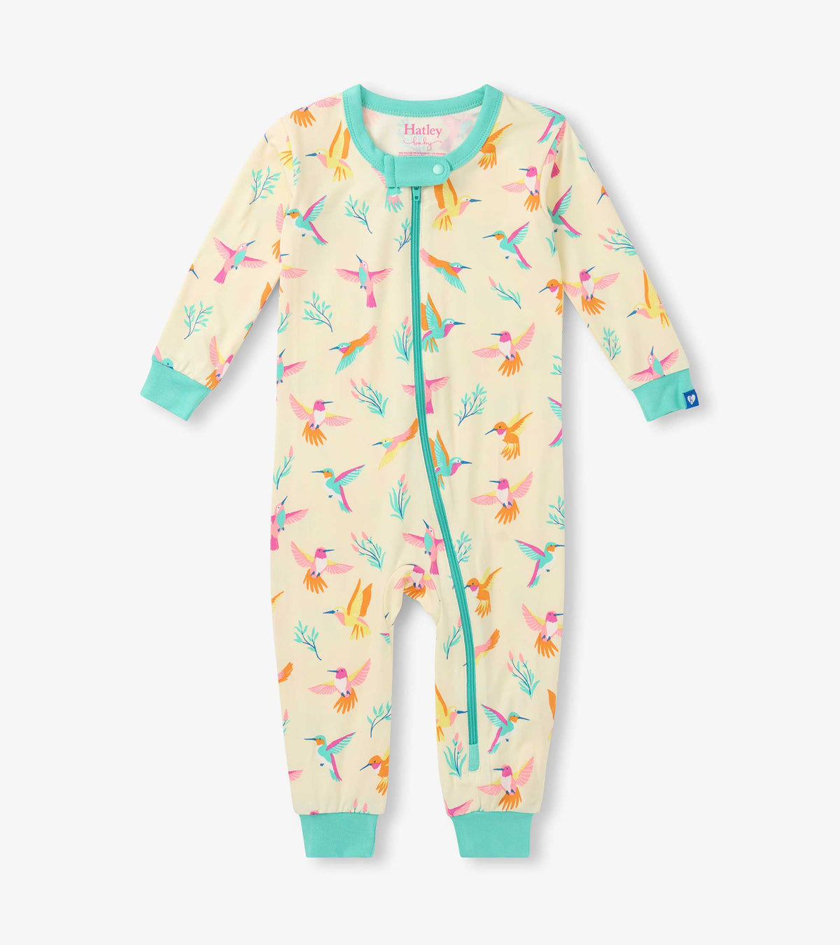 Baby Girls Springtime Hummingbirds Bamboo Sleeper - Hatley Baby & Toddler