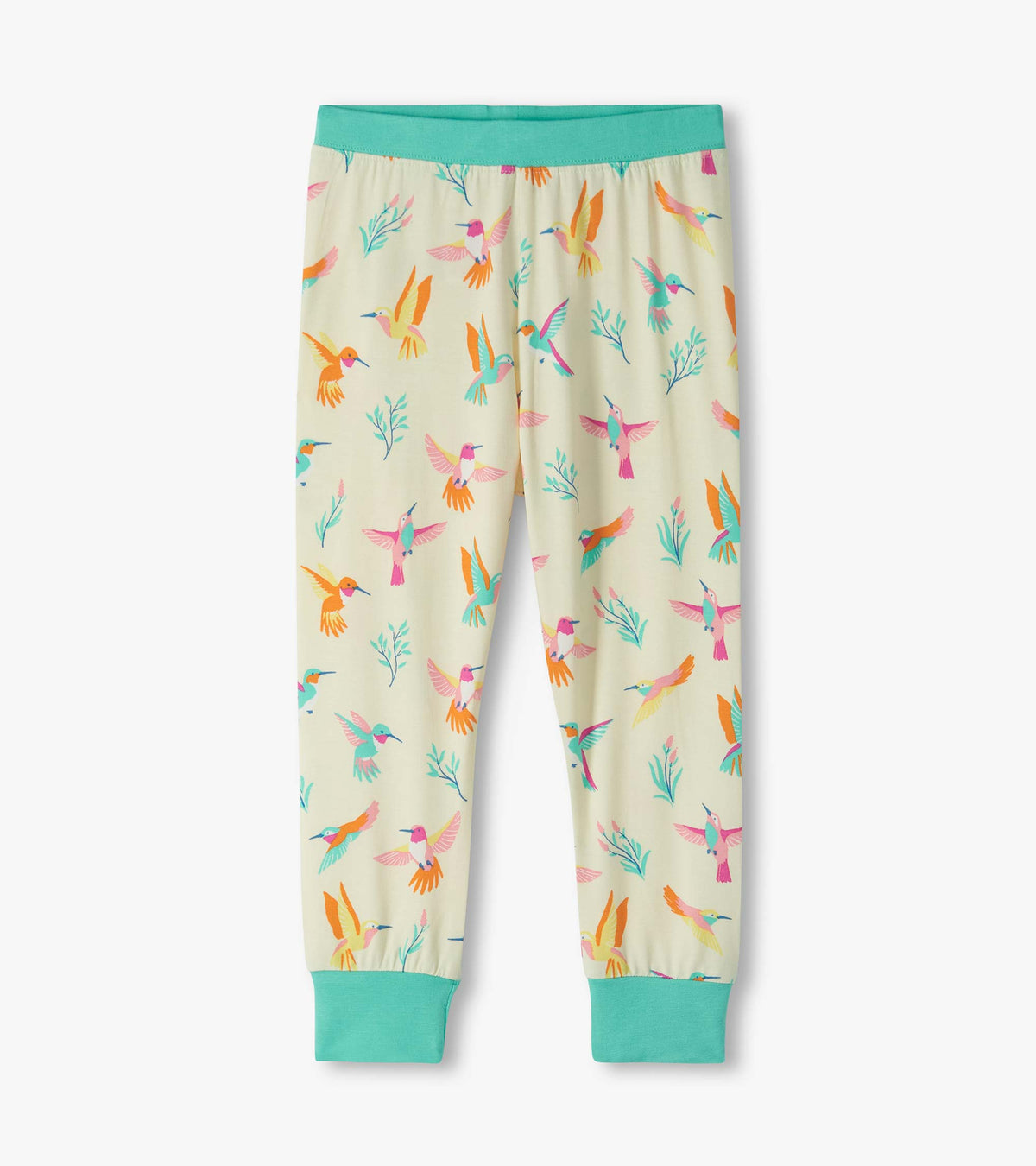 Girls Springtime Hummingbirds Bamboo Pajama Set - Hatley Girls