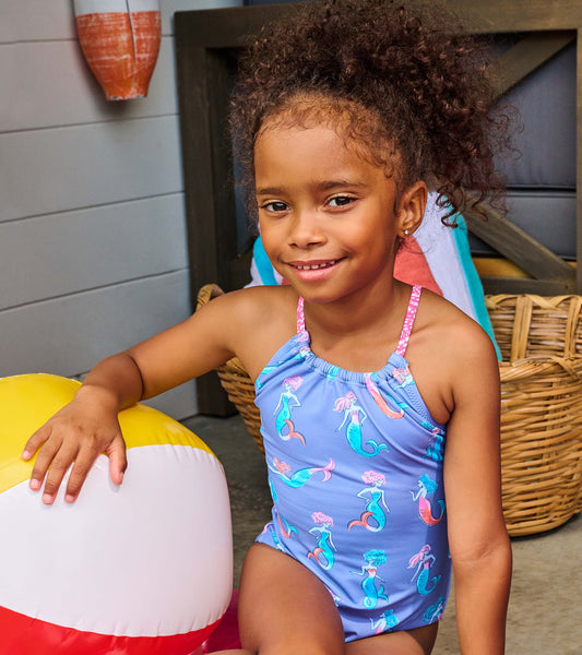 Girls Mermaids One-Piece Swimsuit - Hatley Girls