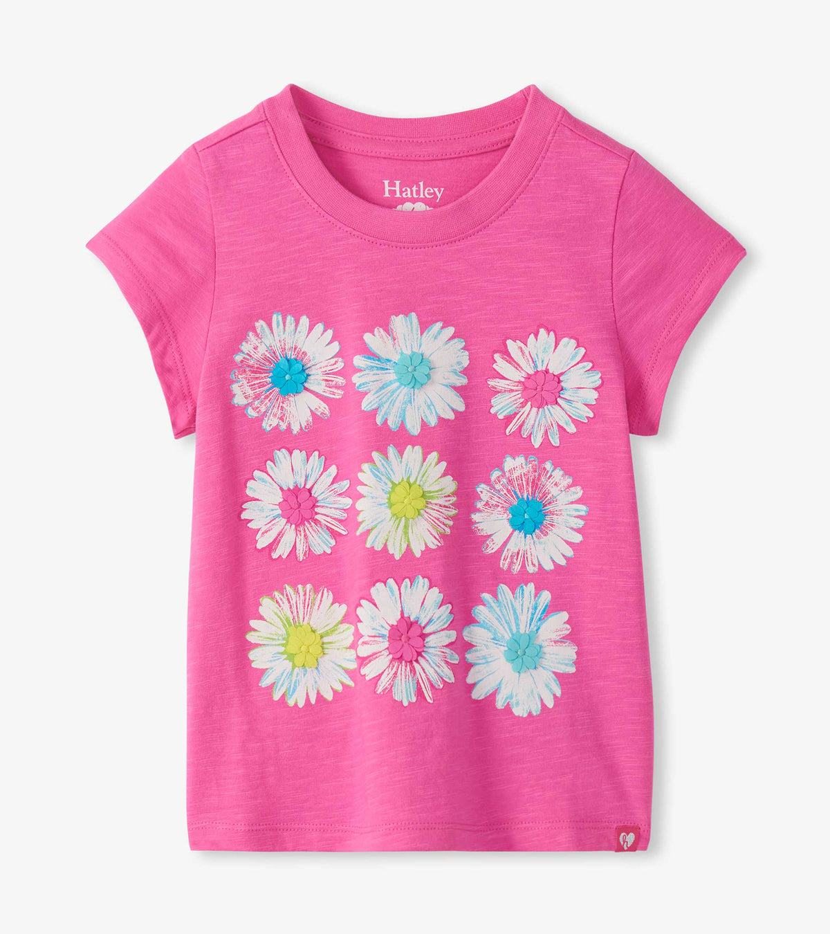 Girls Party Flowers Graphic Tee - Hatley Girls