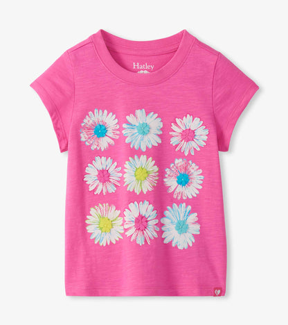 Girls Party Flowers Graphic Tee - Hatley Girls
