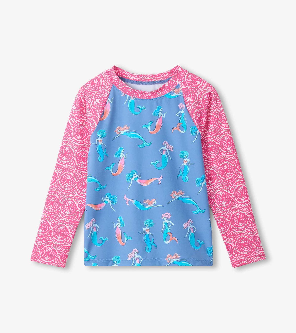 Girls Mermaids Long Sleeve Rashguard - Hatley Girls