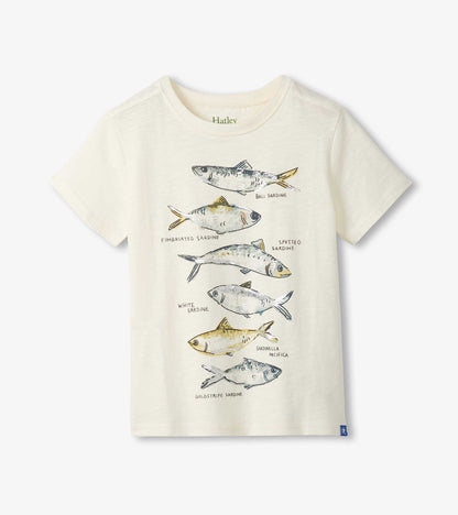 Boys Fish Types Graphic Tee - Hatley Boys