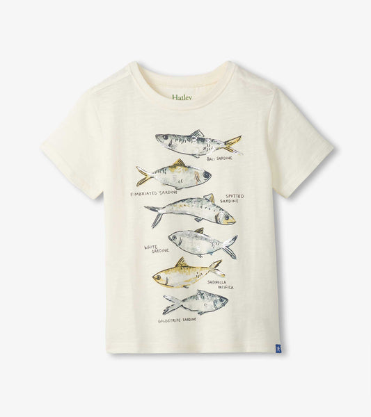 Boys Fish Types Graphic Tee - Hatley Boys