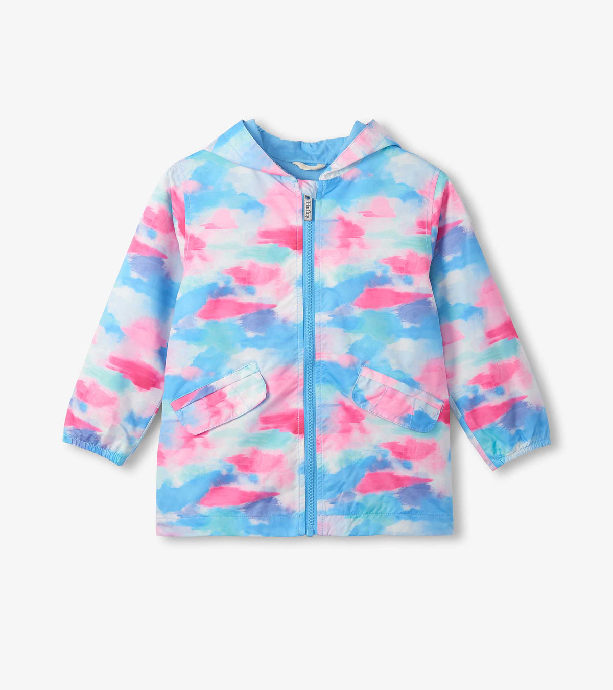 Girls Sunset Tie Dye Microfiber Rain Jacket - Hatley Girls