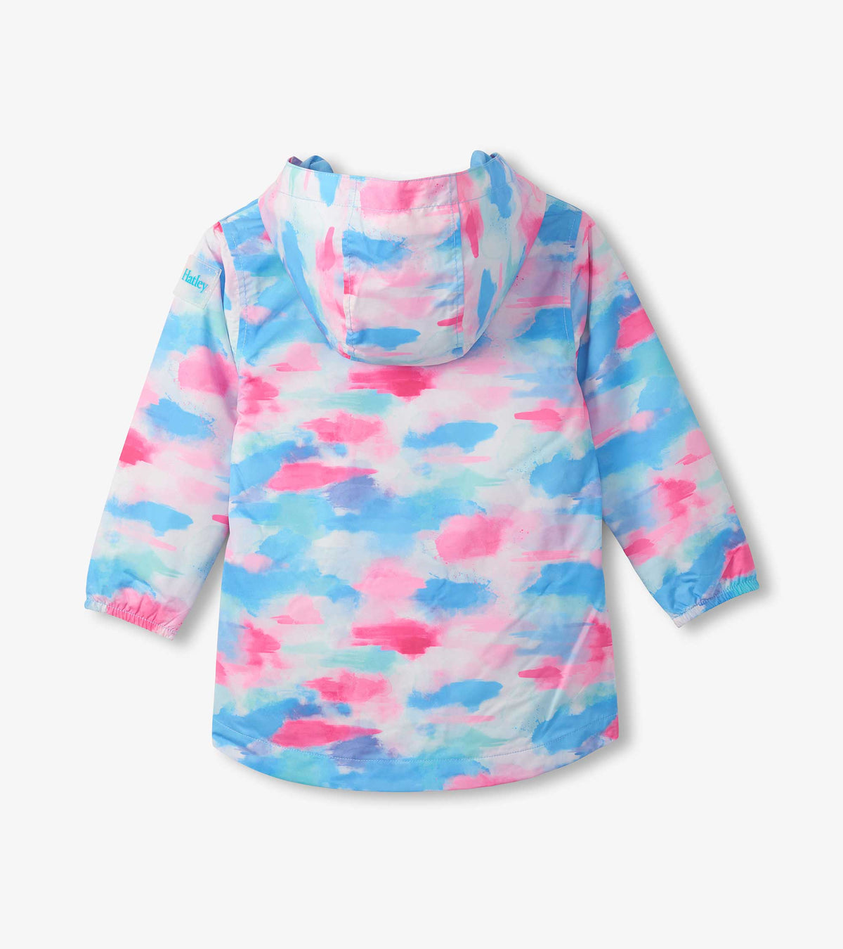 Girls Sunset Tie Dye Microfiber Rain Jacket - Hatley Girls
