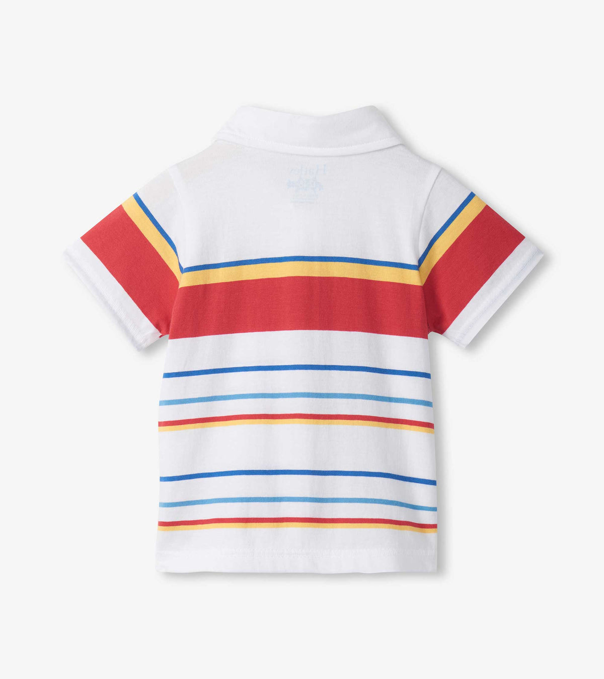 Baby & Toddler Boys Seascape Stripes Peached Jersey Polo T-Shirt - Hatley Baby & Toddler