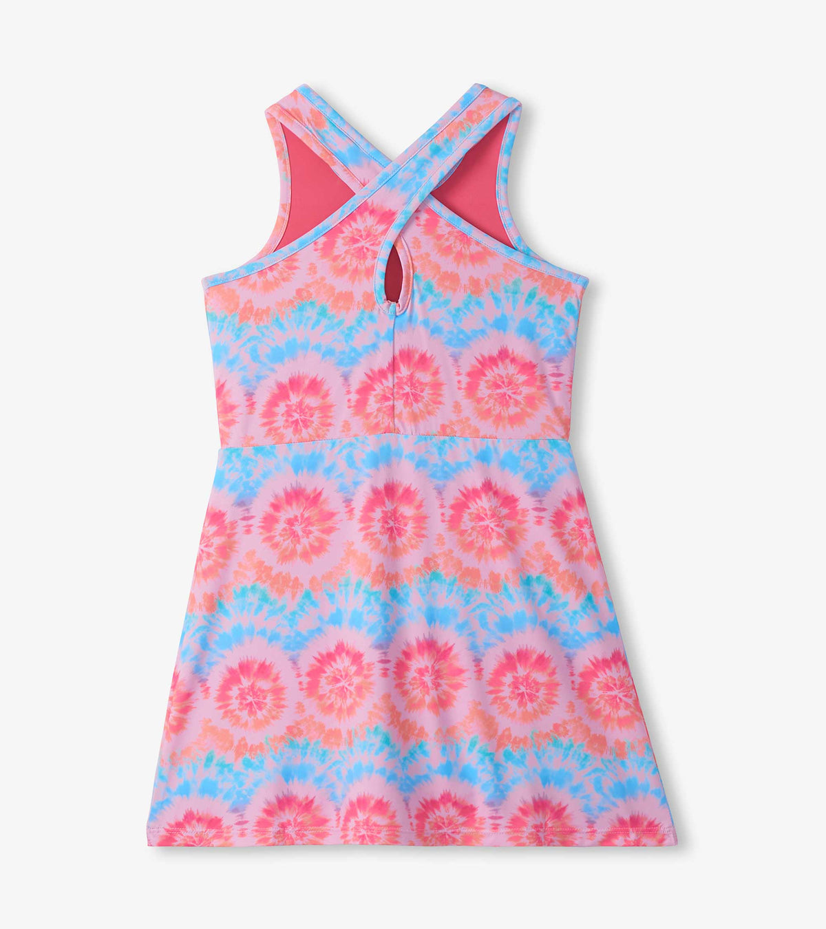 Girls Starburst Tie Dye Active A-Line Dress - Hatley Girls