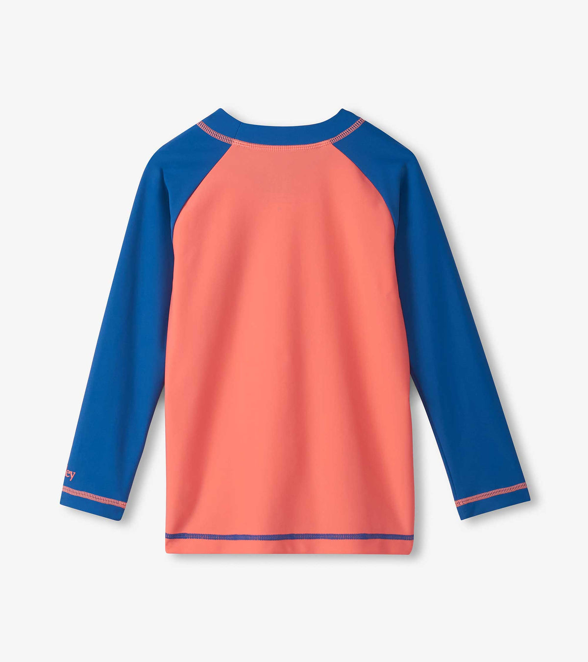 Boys Coral & Navy Long Sleeve Rashguard - Hatley Boys