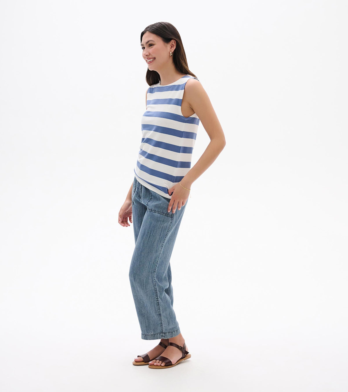 Everyday Tank - Star Sapphire Stripes - Hatley Women