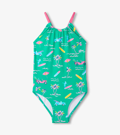 Girls Tropical One-Piece Swimsuit - Hatley Girls