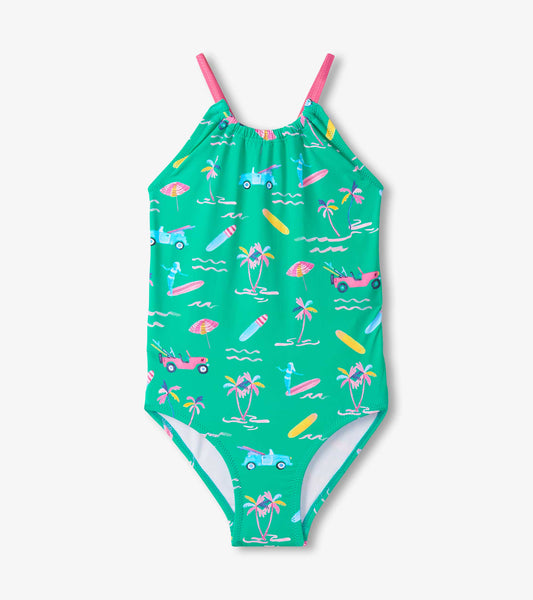 Girls Tropical One-Piece Swimsuit - Hatley Girls