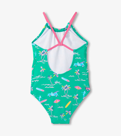 Girls Tropical One-Piece Swimsuit - Hatley Girls