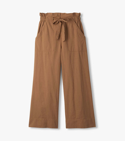 Tie Front Pants - Tiger's Eye - Hatley Women