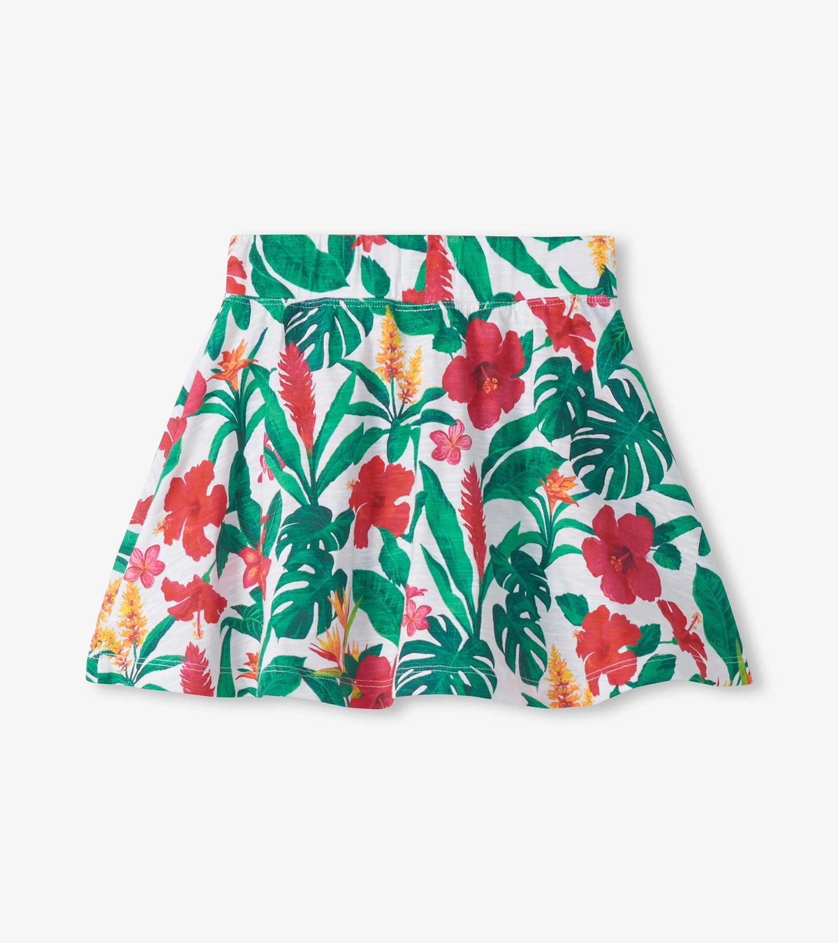 Girls Tropical Flowers Floaty Skort - Hatley Girls