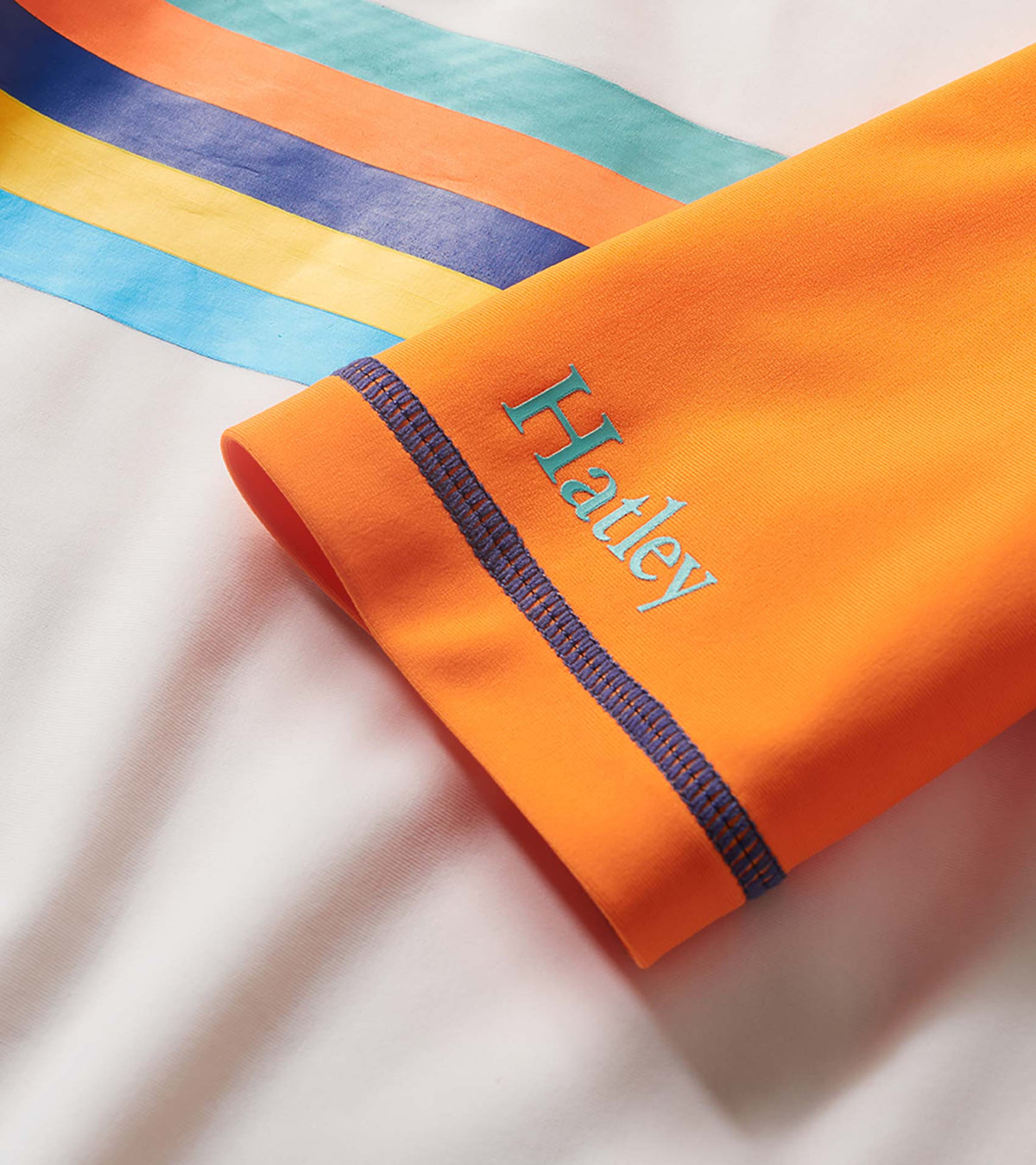 Boys Sunny Orange Short Sleeve Rashguard - Hatley Boys