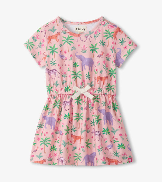 Baby & Toddler Girls Tender Safari Short Sleeve Dress - Hatley Baby & Toddler