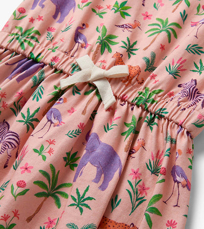 Baby & Toddler Girls Tender Safari Short Sleeve Dress - Hatley Baby & Toddler