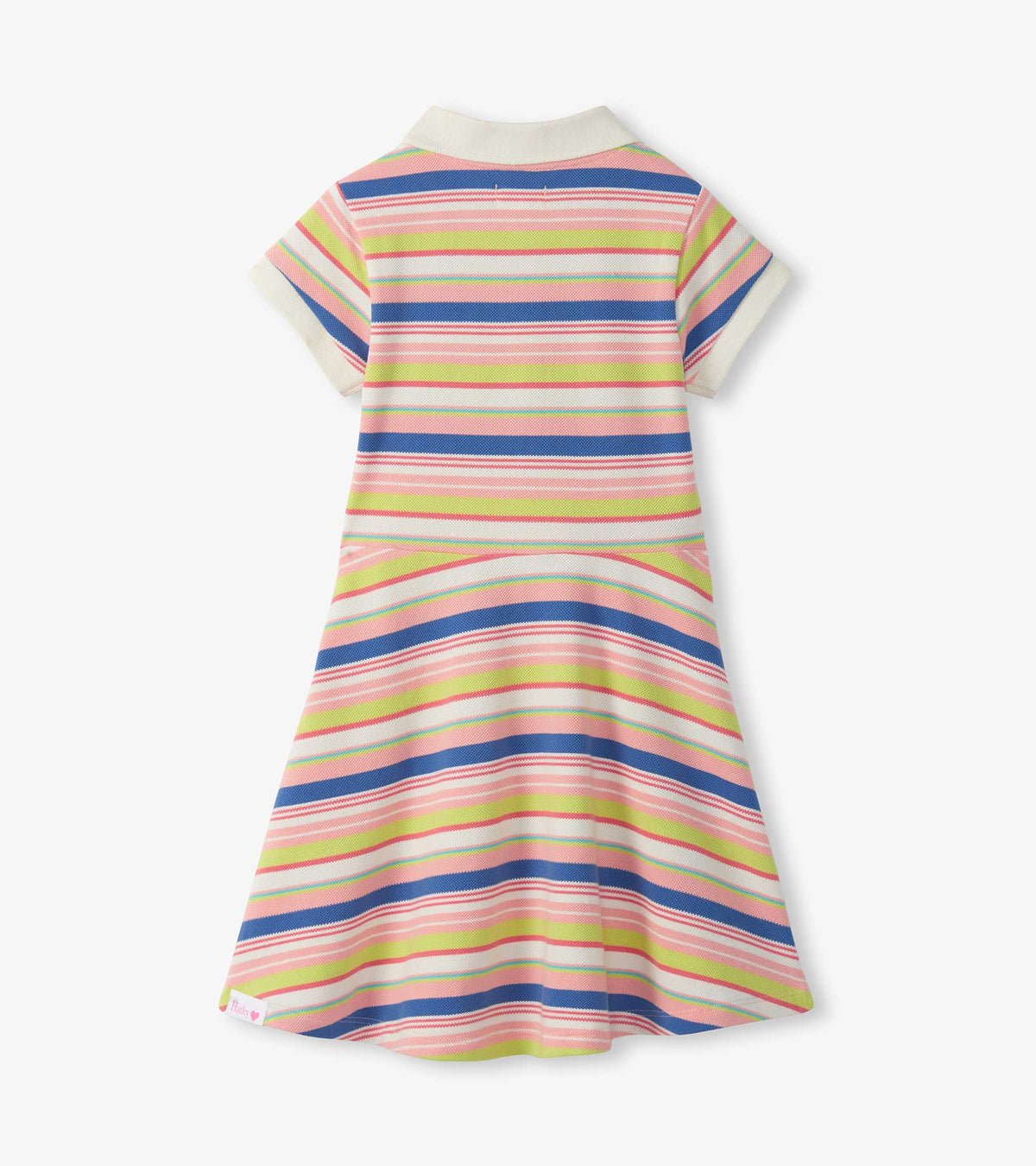 Girls Vintage Camp Stripe Pique Polo Dress - Hatley Girls