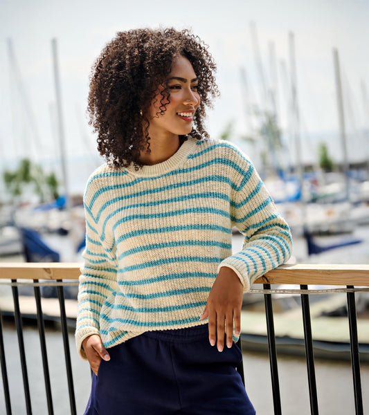 Athena Sweater - Cashmere Blue - Hatley Women