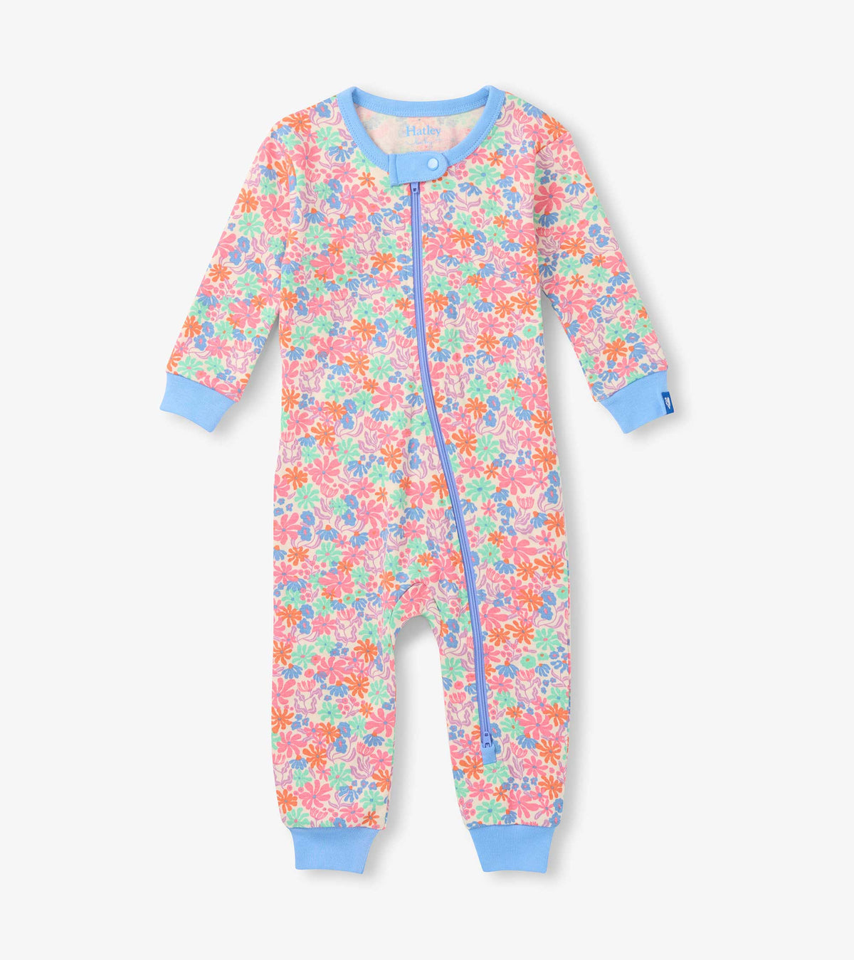 Baby Girls Whimsical Flowers Cotton Sleeper - Hatley Baby & Toddler