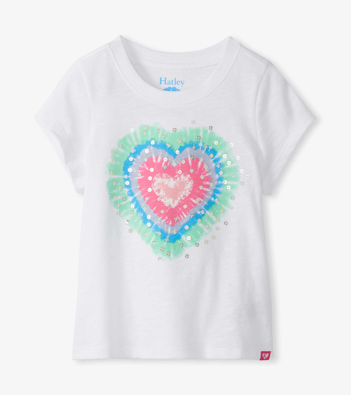 Girls Heart Burst Graphic Tee - Hatley Girls