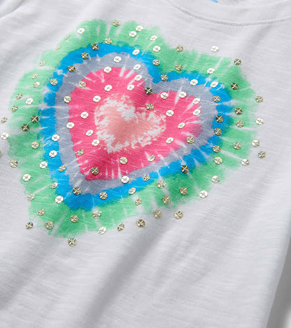 Girls Heart Burst Graphic Tee - Hatley Girls