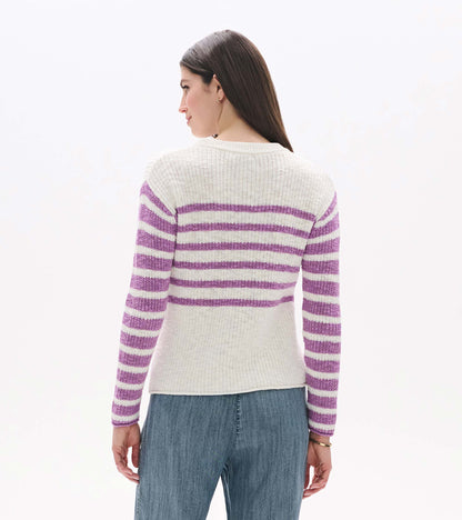 Athena Sweater - English Lavender - Hatley Women
