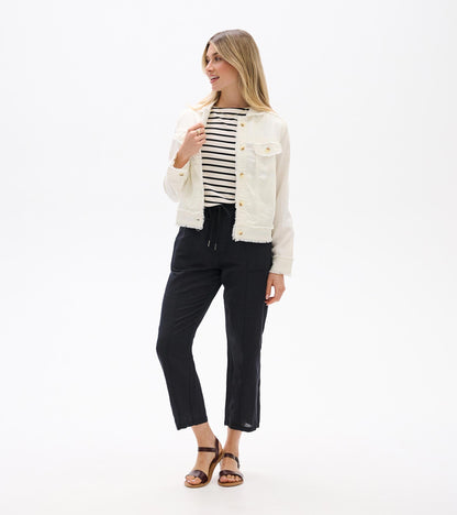 Tencel Jacket - Whisper White - Hatley Women