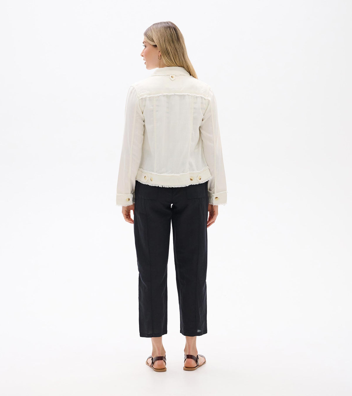 Tencel Jacket - Whisper White - Hatley Women