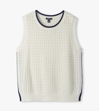 Cruz Knit Tank - White - Hatley Women