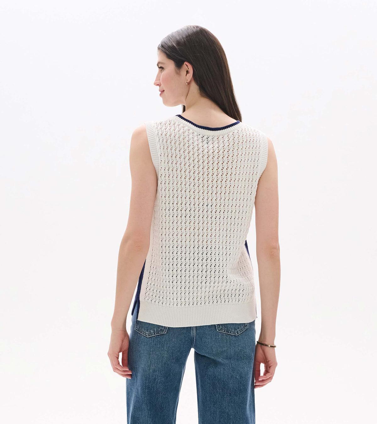 Cruz Knit Tank - White - Hatley Women