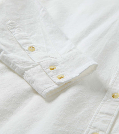 Relaxed Button Down - White - Hatley Women