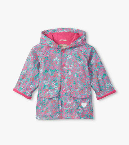 Girls Wildflowers Rain Jacket - Hatley Girls